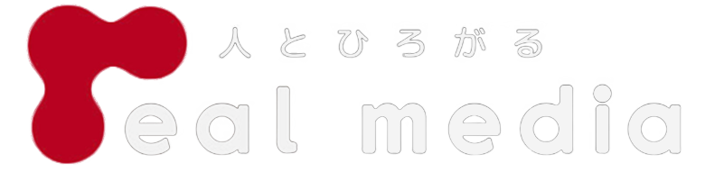 株式会社リアルメディア ロゴ